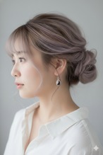 アゲートのピアス　