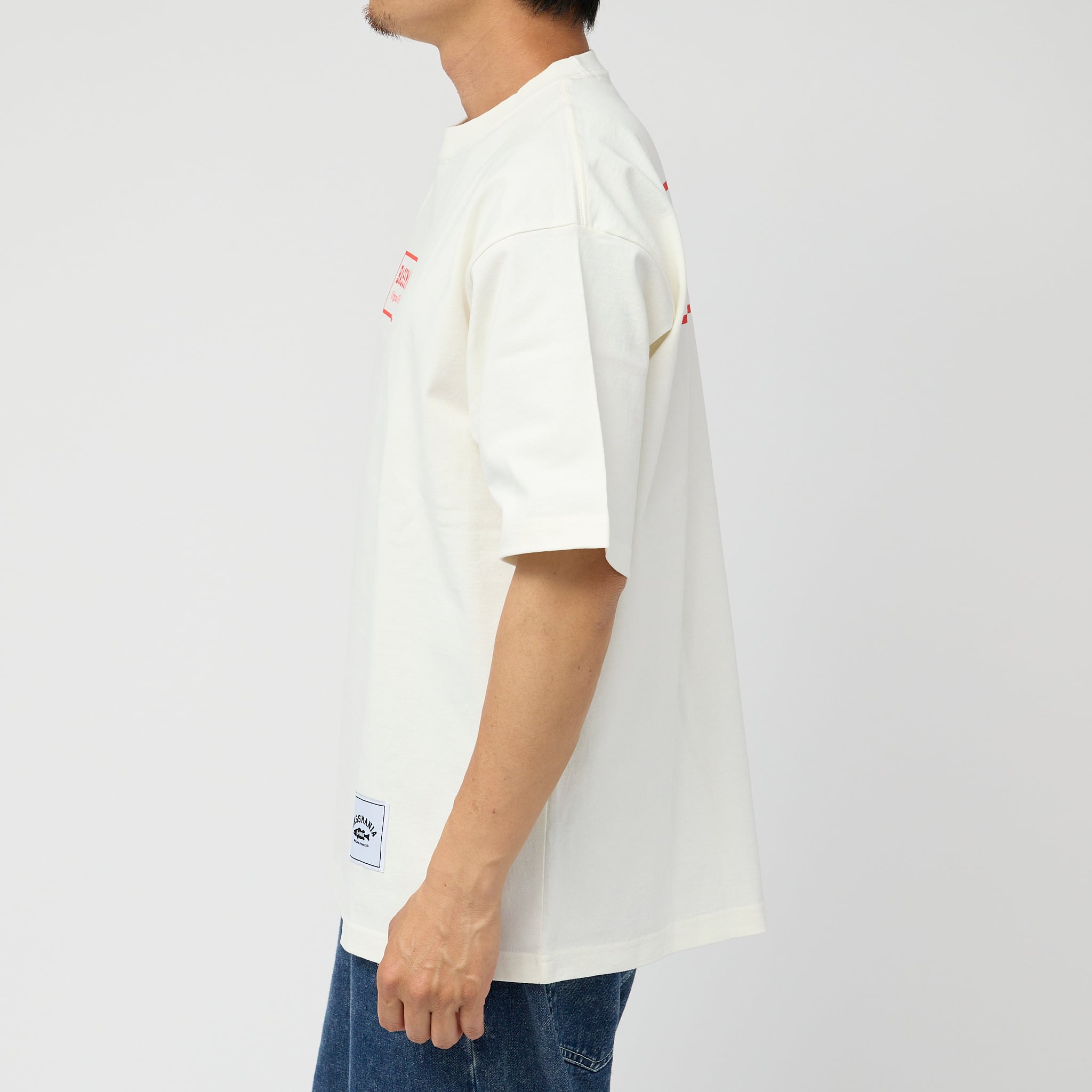 BOX logo USA Cotton heavy oz TEE［WHT］ | bassmania.jp