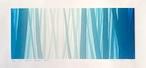 笠井正博 KASAI Masahiro "la forêt bleue Ⅵ /青い森 (Ⅵ) " silkscreen print, sheet thumbnail 2