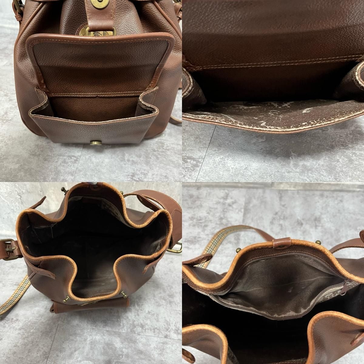 Burberry】バーバリー ショルダーバッグ レザーショルダーバッグ