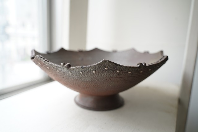 136 南蛮縄文高杯 田中敬史 KEIJI TANAKA