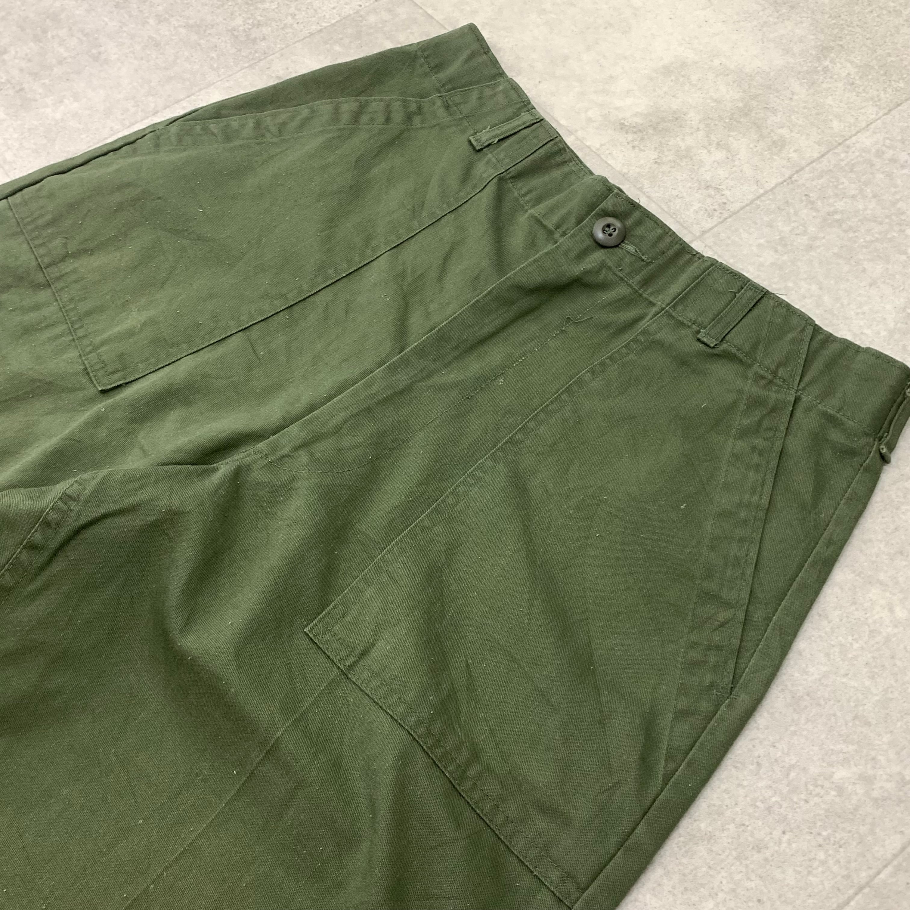 34×33 アメリカ軍 OG507 ベイカーパンツ ミリタリー 軍パン ビンテージ