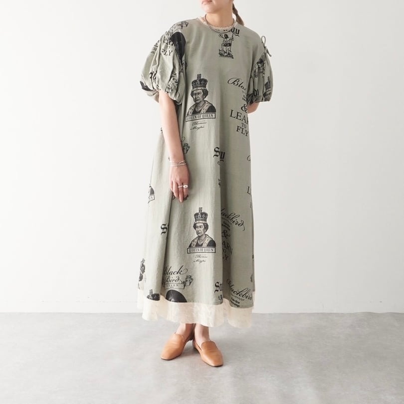ワンピース Thomas Magpie Original print dress Thomas Magpie Original Print Dress【2261403】 | THOMAS MAGPIE