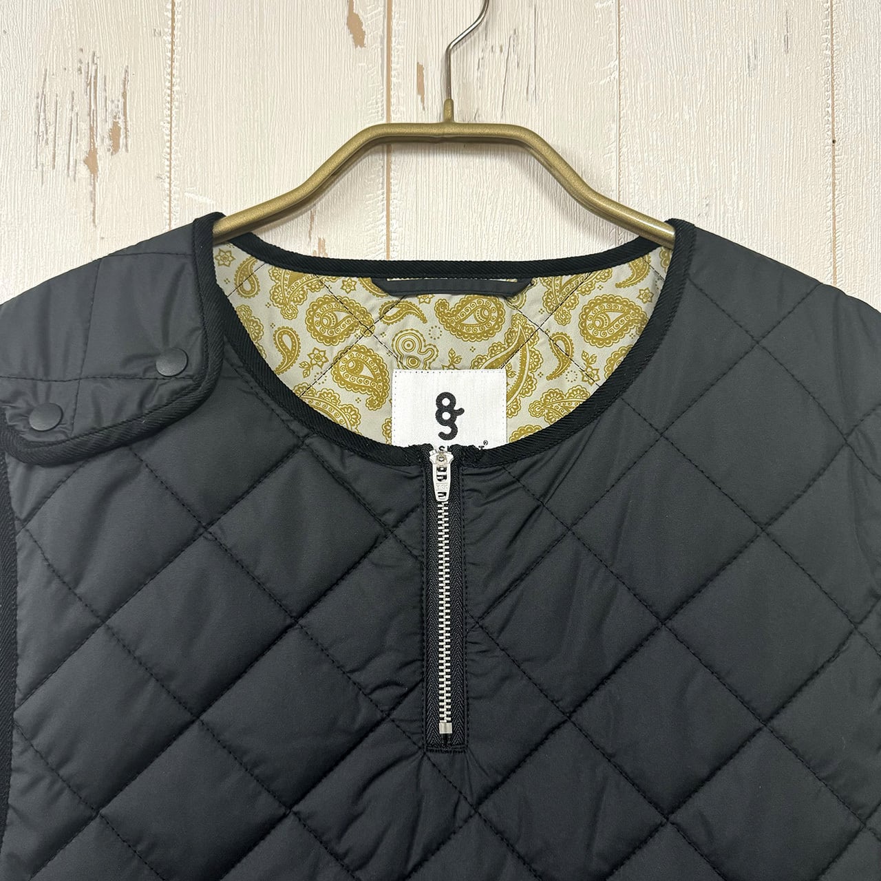 8G QUILTED VEST -BLACK- | 8G SHOOT WEBSTORE