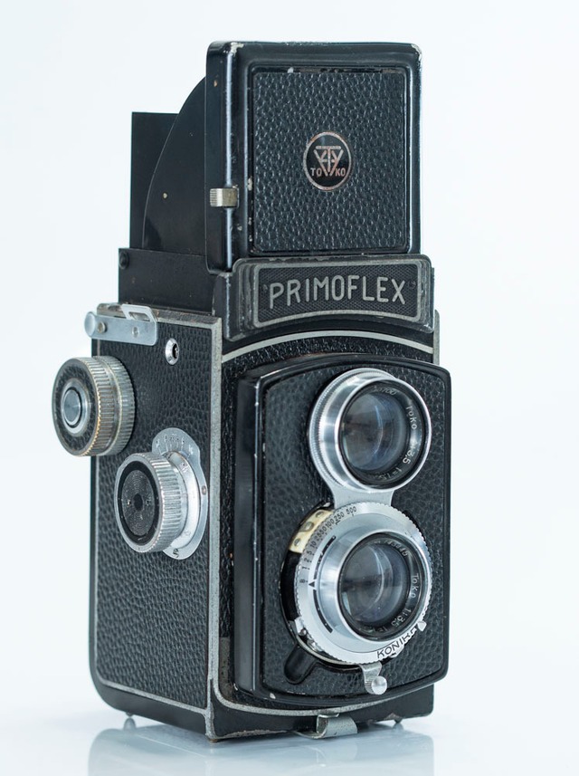 【使えるジャンク】二眼レフカメラ　PRIMO FLEX Ⅱ ？　プリモフレックス２？【送料無料】