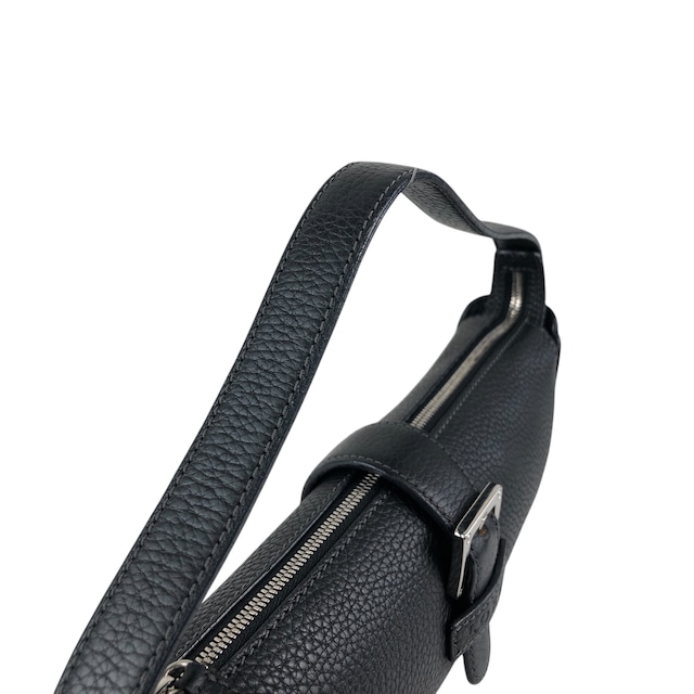 LOEWE ロエベ ハンドバッグ ブラック レザー センダ vintage ヴィンテージ オールド nk5fxc