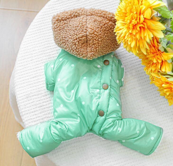 《予約》№2101748 あったか水玉ロンパース