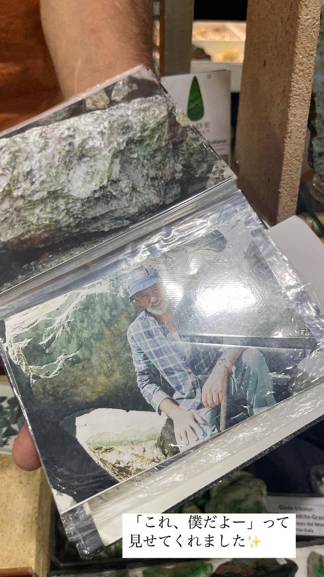 【超美石】アルペンジェイド　ペンダント　（翡翠様系であり、硬玉の翡翠とは異なります）8218