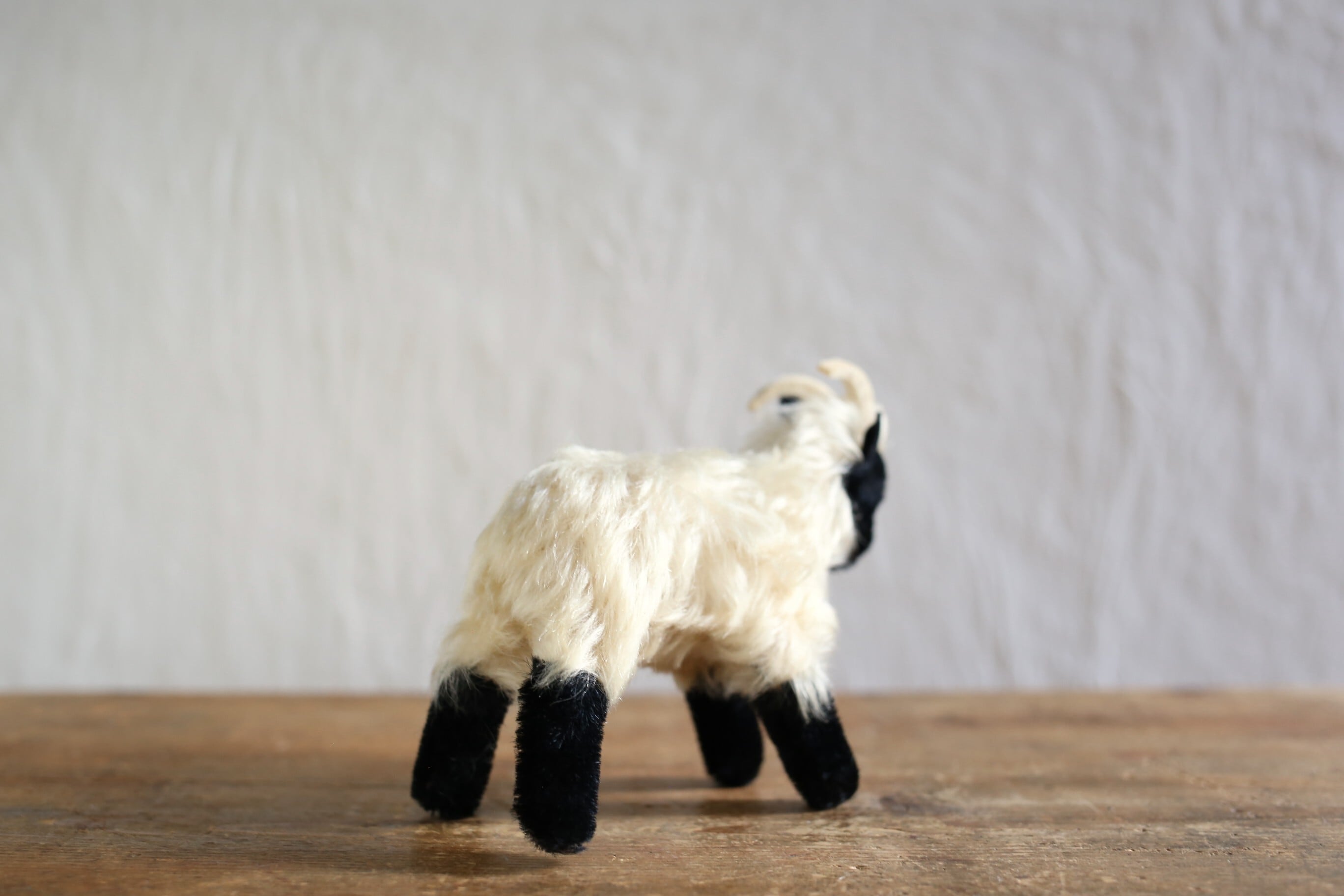 ドイツ ヴィンテージ Steiff シュタイフ 『Snucki』 山羊 12cm