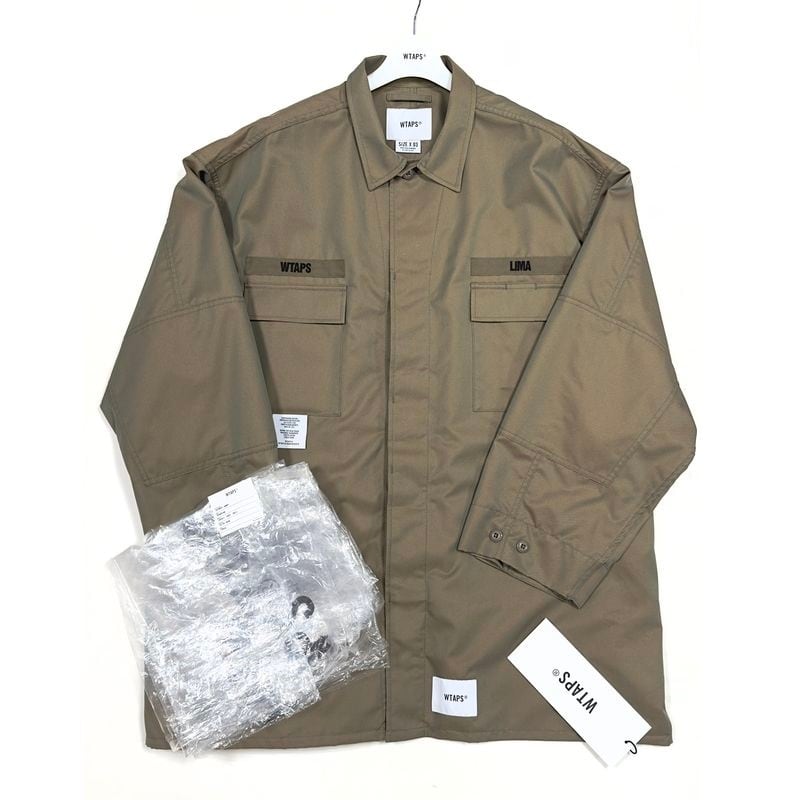 20SS WTAPS GUARDIAN JACKET.COPO.TWILL