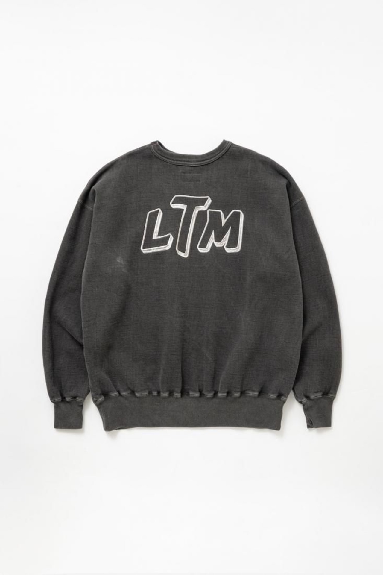 【LASTMAN】EMBROIDERED CREW NECK “LTM’