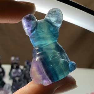 送料込み☆17.フローライト・フレンチブルドッグ