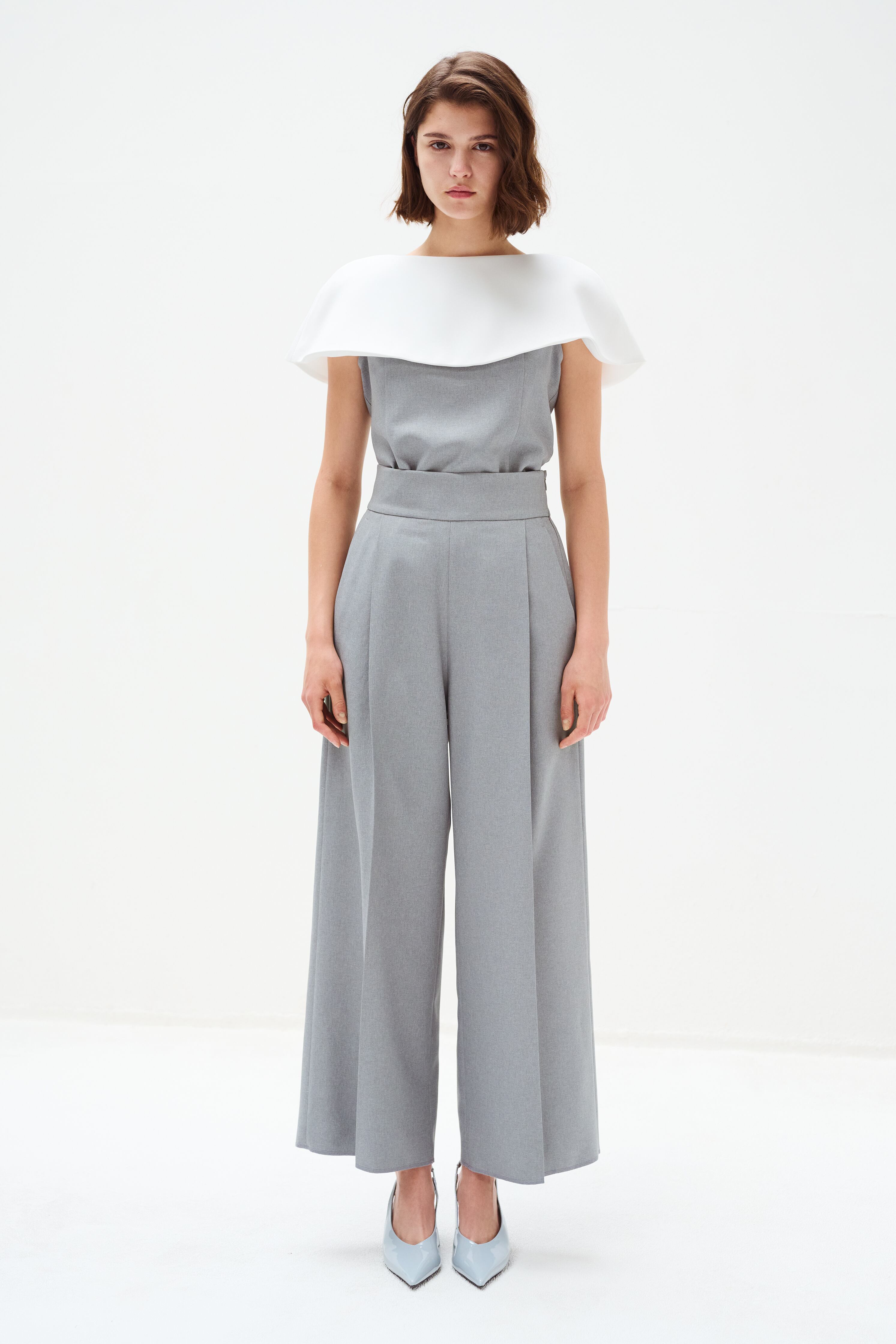 HANDSOME WIDE PANTS BLACK | AMICA・kids