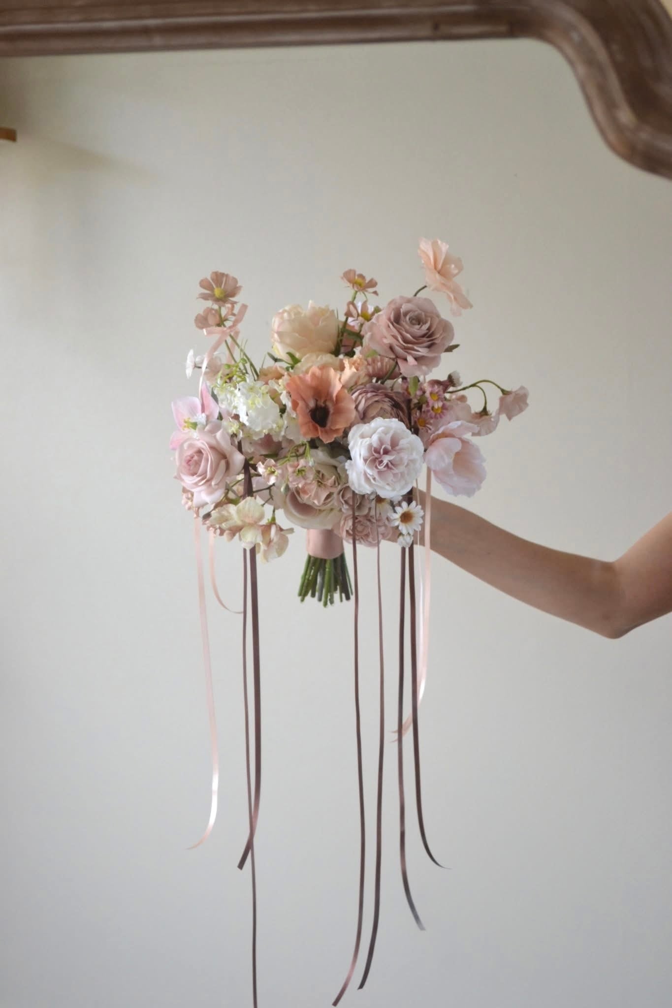 芍薬ピオニーのweddingブーケ・ブートニアset | Pay ID