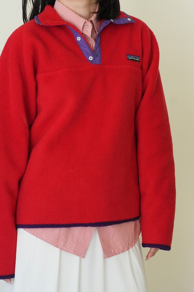 80s patagonia fleece tops