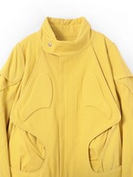 54A0 Pleated Armored Racer Jacket