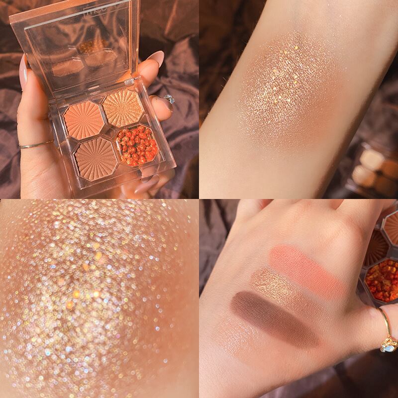 アイシャドウパレット 4色セット 四色アイシャドウパレット | 01 サンセット COLORKEY | LIPS