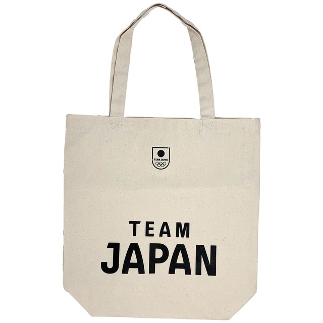 TEAM JAPAN キャンバスシンプルトートバッグ NAT