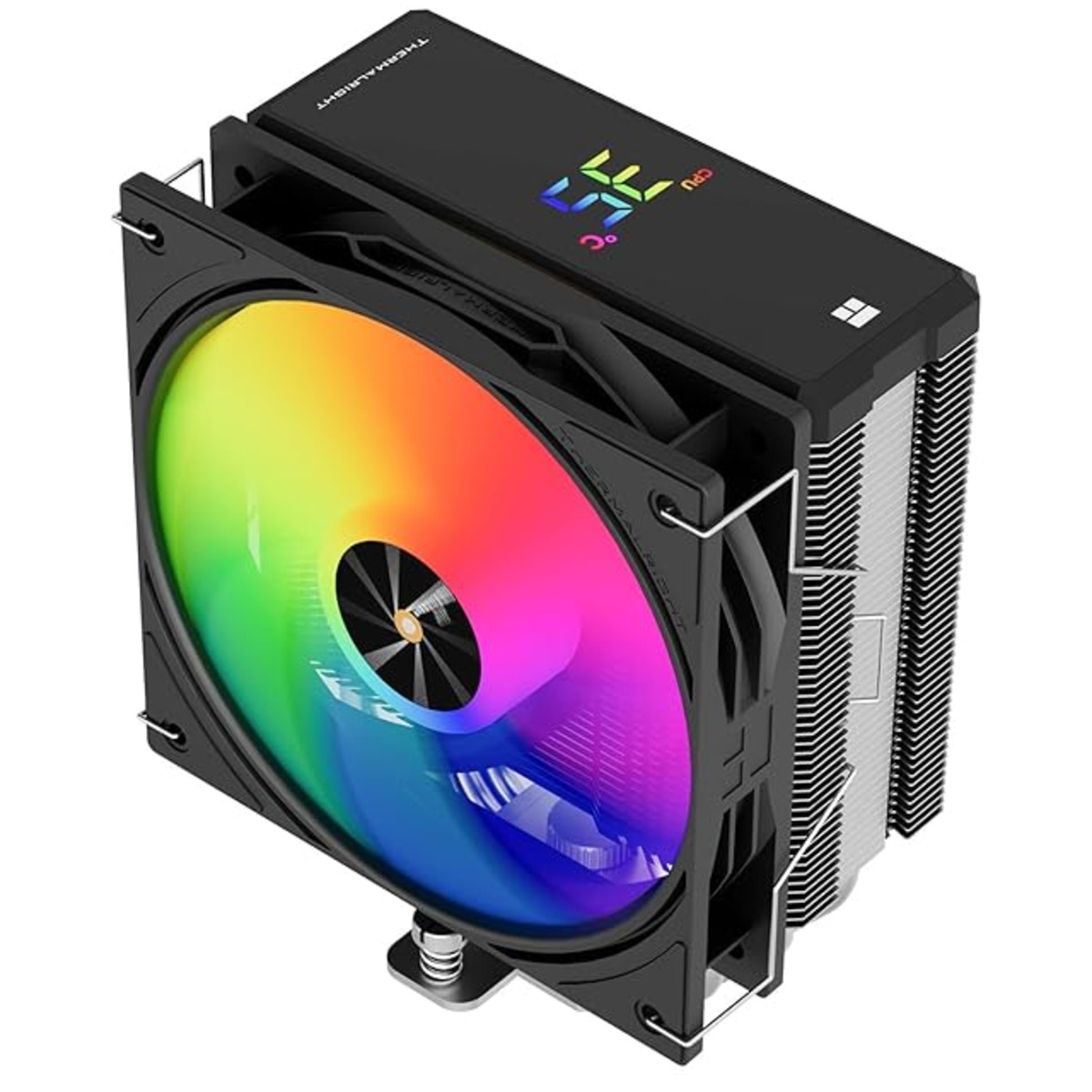 Thermalright Assassin X 120 R Reoidisseur De Processeur ARGB Numérique Affichage De La Température Reoidisseur D'air Pour AM4 AM5 Intel 115X/1200 /1700/1851  7