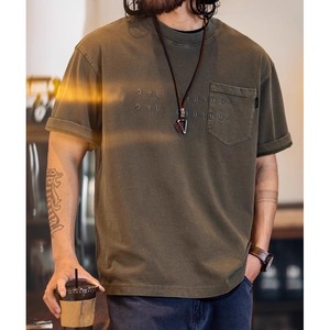 バックタグ刺繍Tシャツ 10147