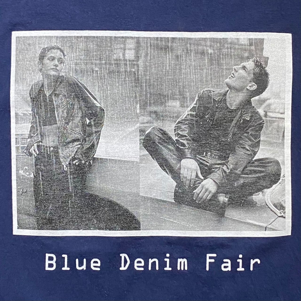 vintage ARMANI JEANS photo print tee