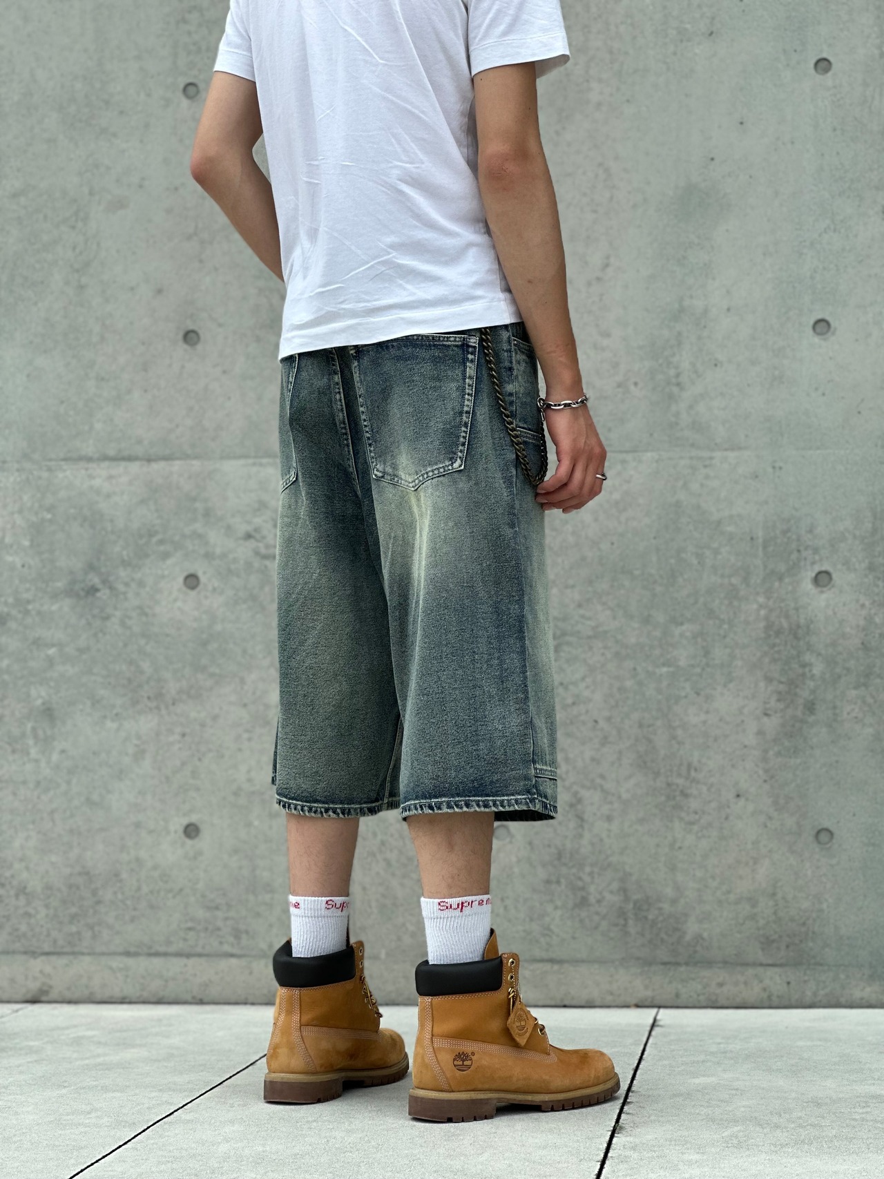 Fade Edge Double Knee Shorts