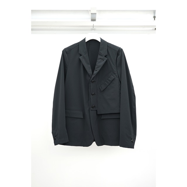 [The Viridi-anne] (ザヴィリディアン) VI-3561-06 WATER-REPELLENT STRETCH BLAZER (BLACK)