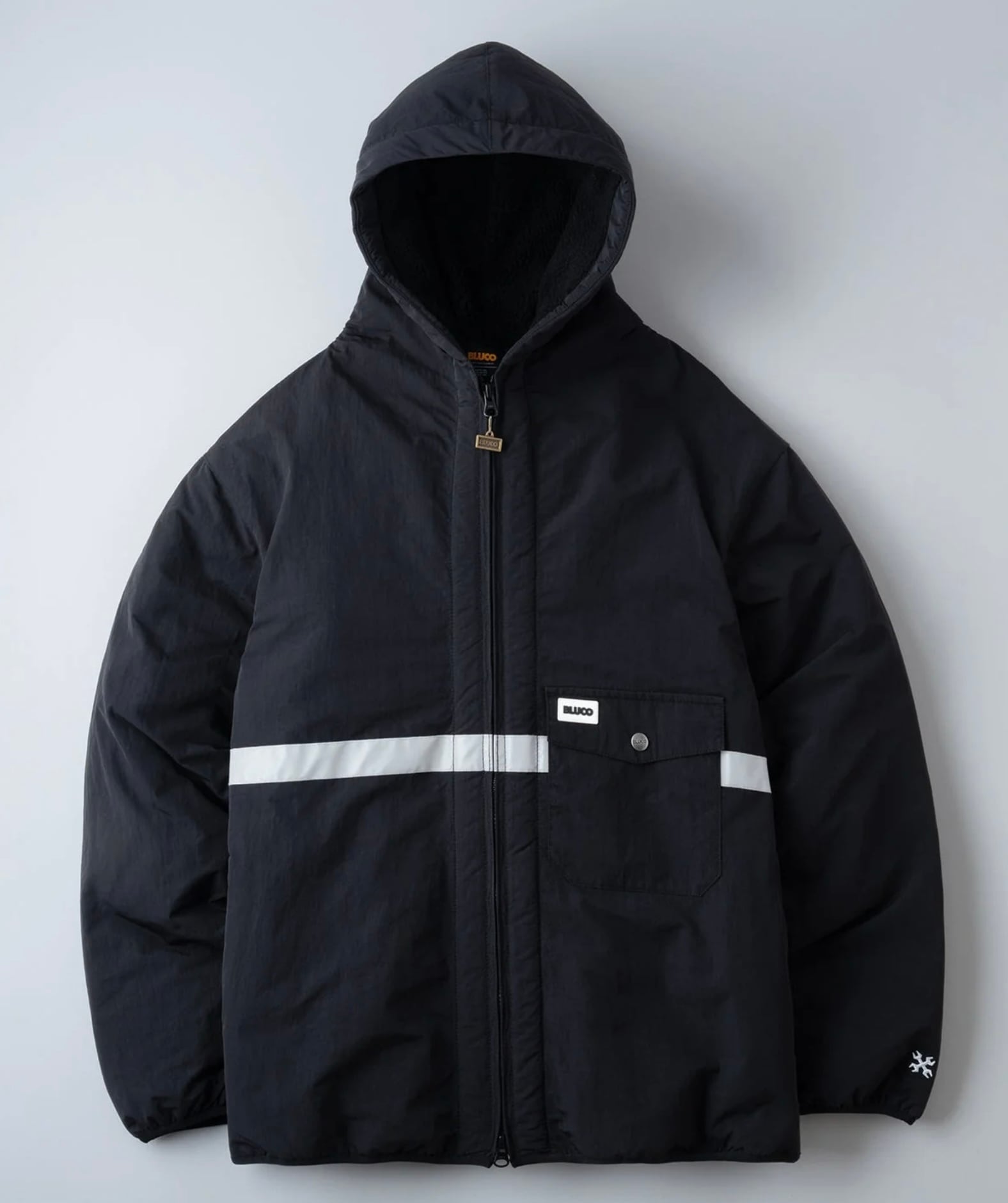 HEAVY MELTON AWARD JACKET/BLACK M | Satisfaction