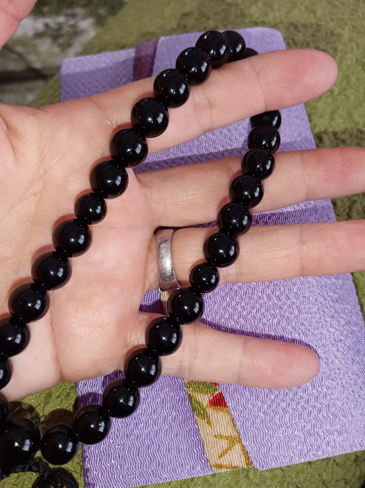 ブラジル産 高品質 プラチナルチルクォーツ ブレスレット 10A 小賢しい