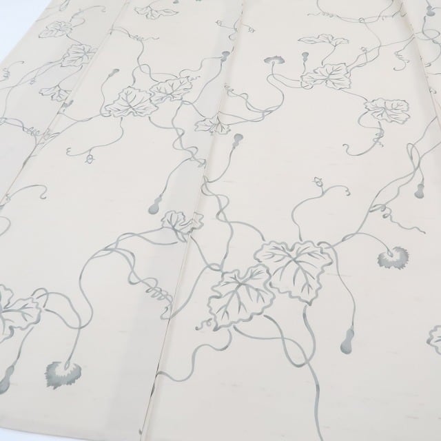 新品 紗紬 白山工房 落款 夏着物“学びを開く先人の声…いざ体感！癒しと 