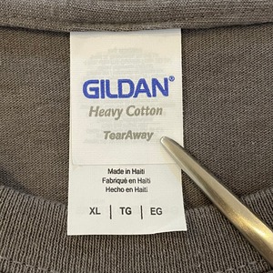 【GILDAN】プリント ロゴ Tシャツ XL ビッグサイズ US古着 アメリカ古着