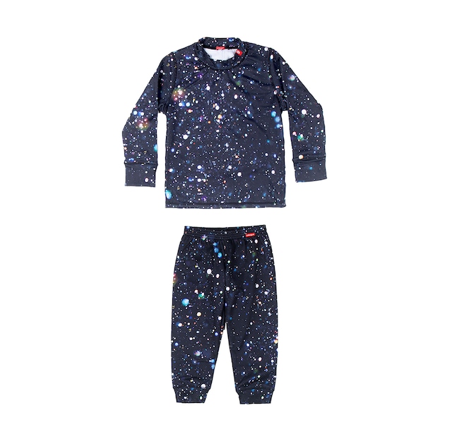 【AIRHOLE】 THERMAL SET JUNIOR POLAR FLEECE / GLITTER ファーストレイヤー