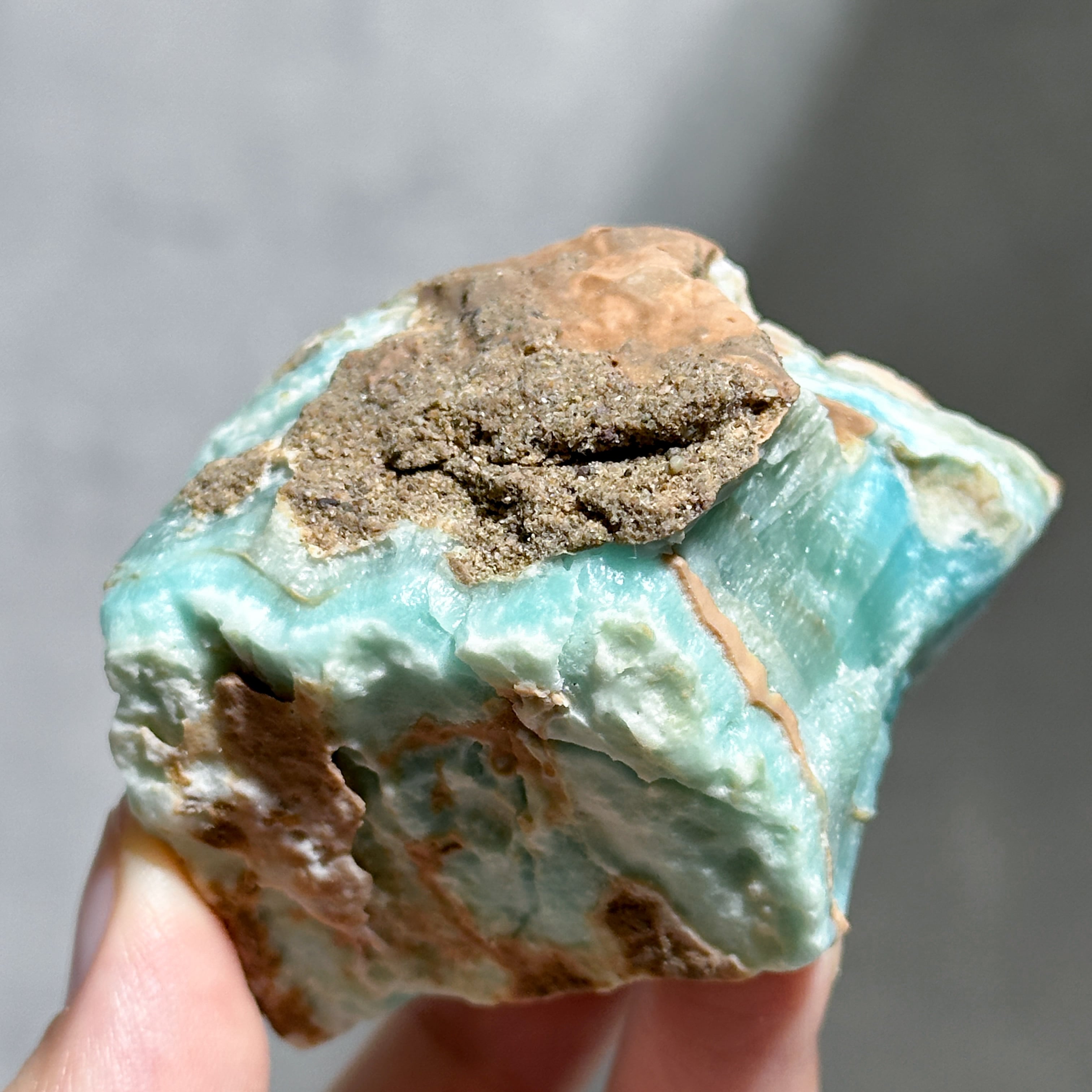 ブルーアラゴナイト 原石83◇ Blue Aragonite ◇天然石・鉱物