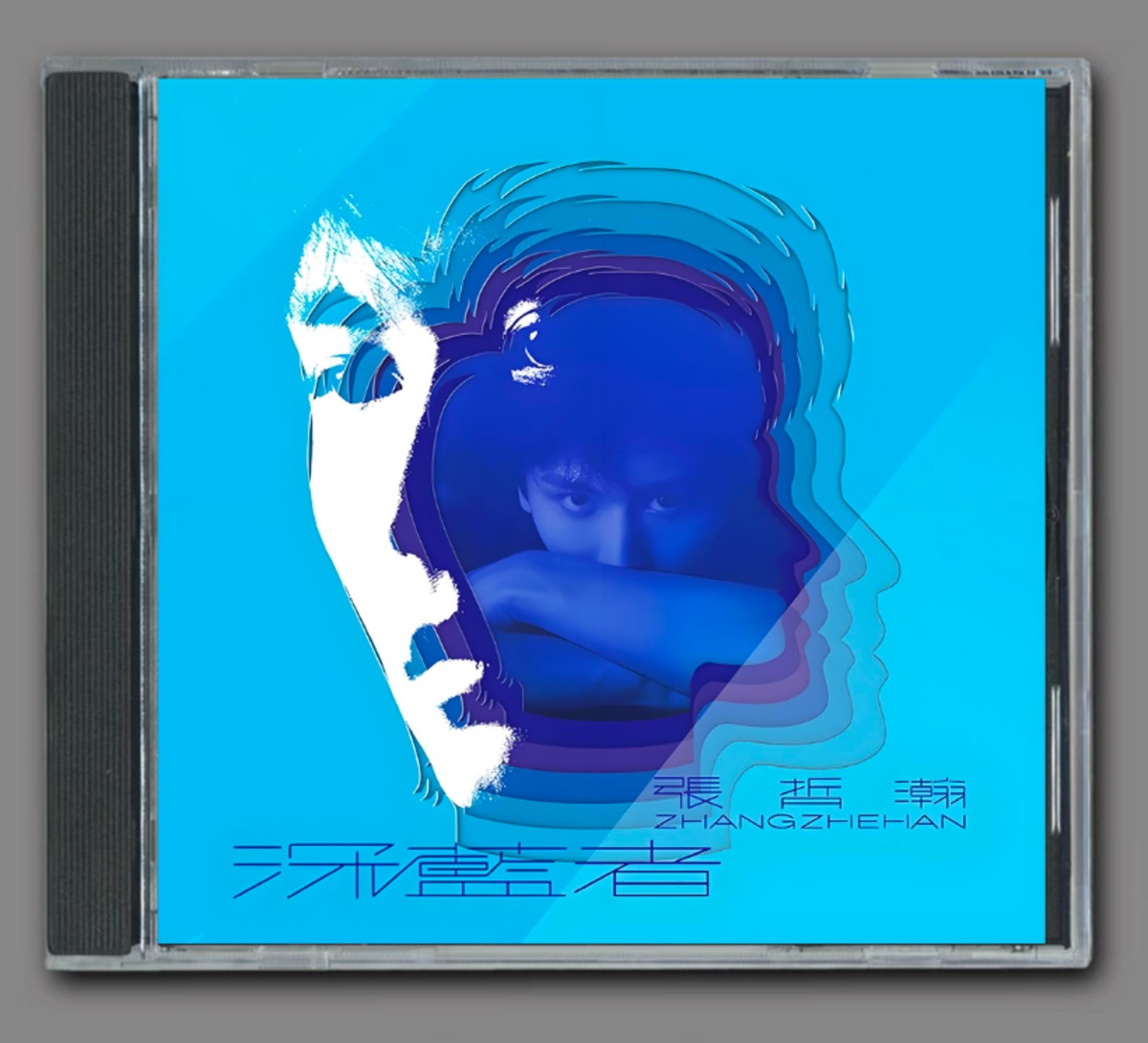 ♥中国人気俳優 張哲瀚 チャンジャーハン CD 深藍者 音楽 アルバム 7曲