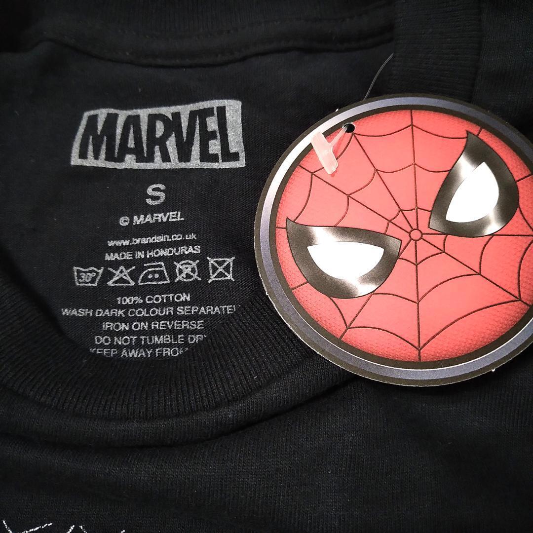 ヴェノム Tシャツ S 実寸はLぐらい 黒 マーベル アメコミ 海外 新品