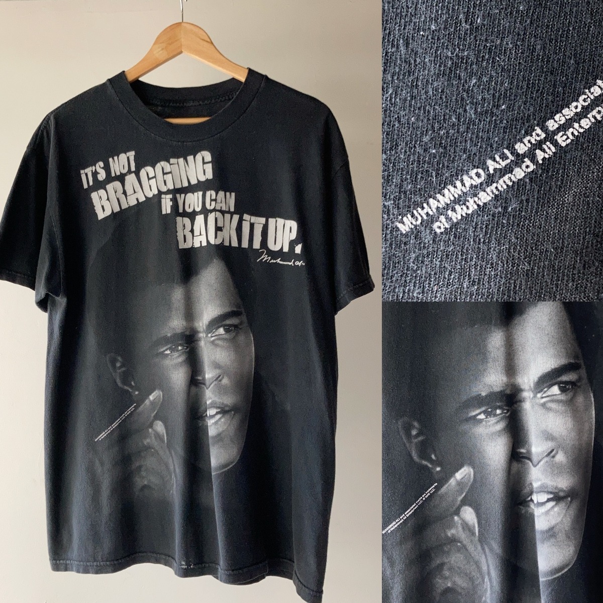 モハメド・アリ Tシャツ Black【0604A06】 | 【公式】Thrift Tokyo 