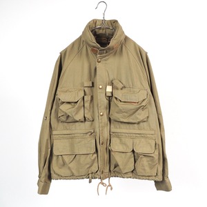Eddie Bauer cotton poplin fishing jacket S /80's エディーバウアー コットンポプリン フィッシングジャケット