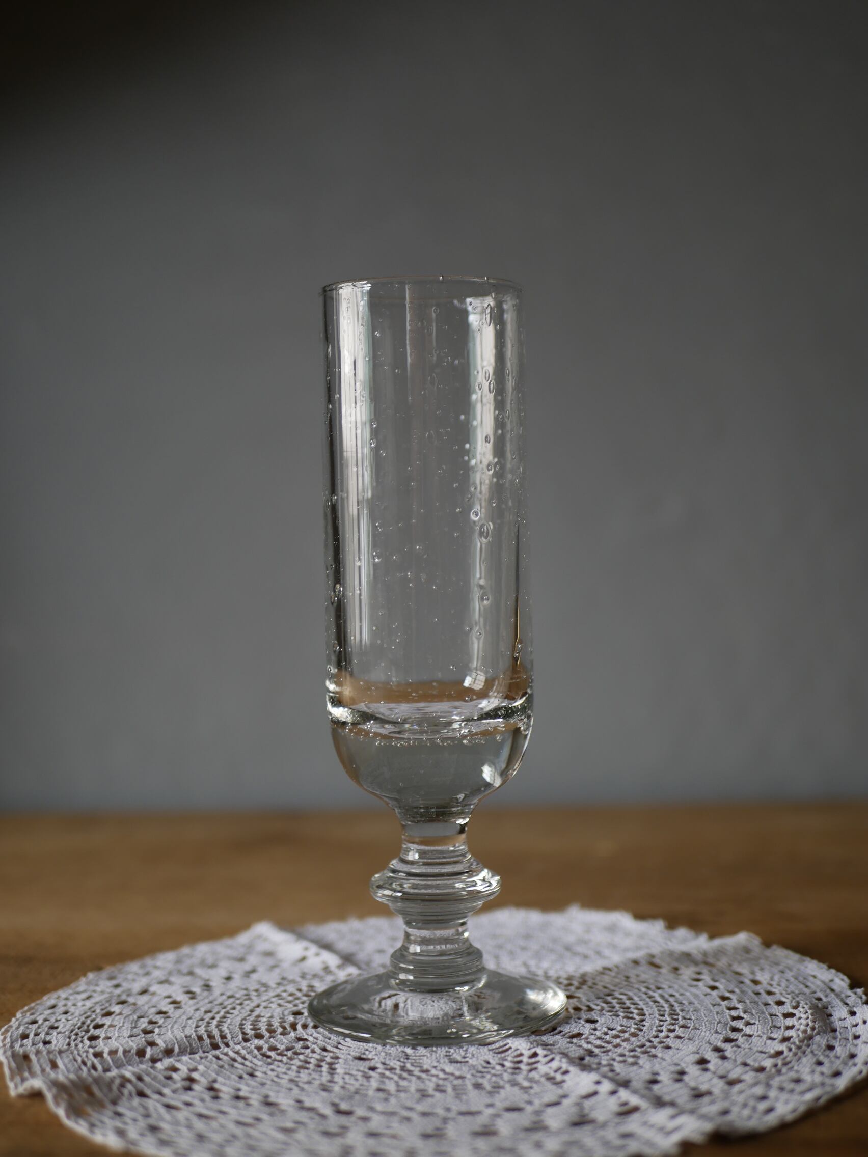 トロンプルイユ ロンググラス フランスヴィンテージ ブロカントのある生活