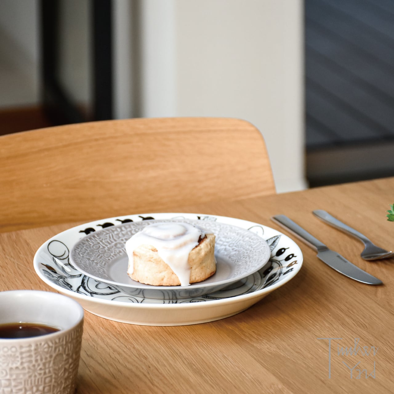 パラティッシ プレート 21cm ブラック / Paratiisi Plate 21cm black