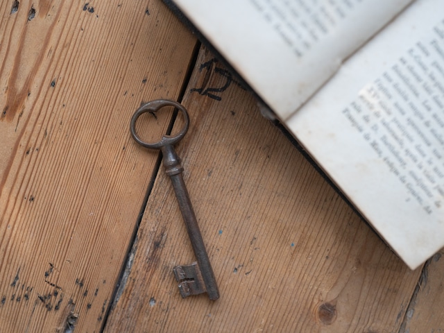 フランスの古い鍵（3）フレンチアンティーク ヴィンテージ アンティークキー