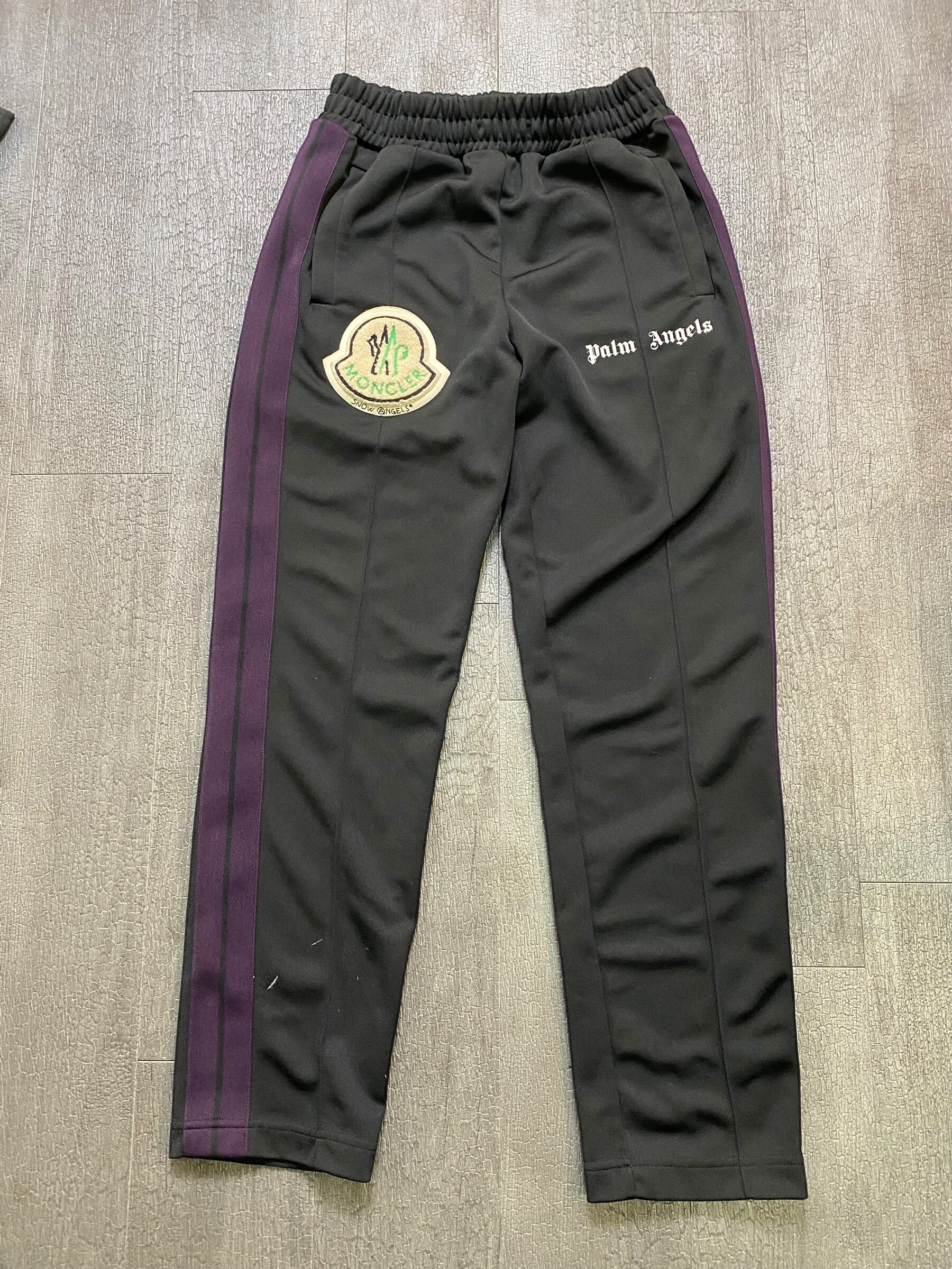 希少 モンクレール 上質 PANTALONE サイドライン スウェットパンツ