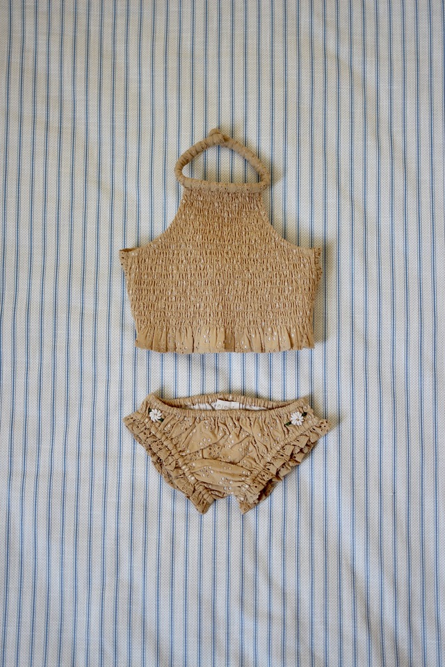 Bonjour Diary / Swim Set - Honey English Embroidery
