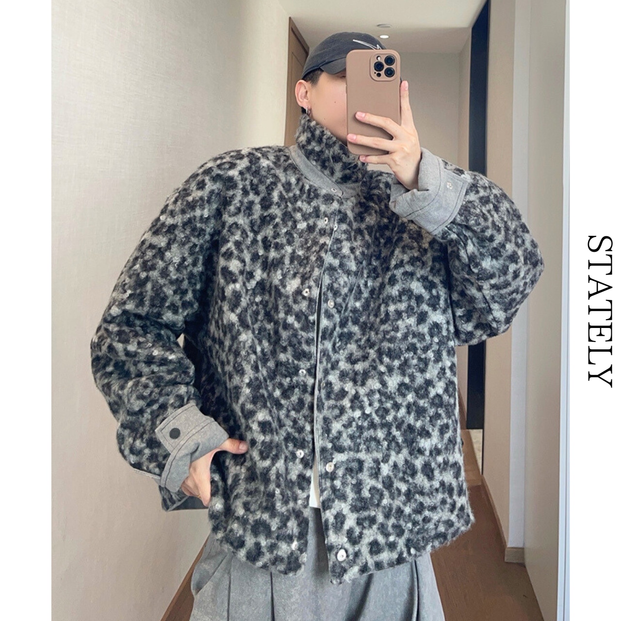 Leopard リバーシブル Heavy Jacket_O52・画像6