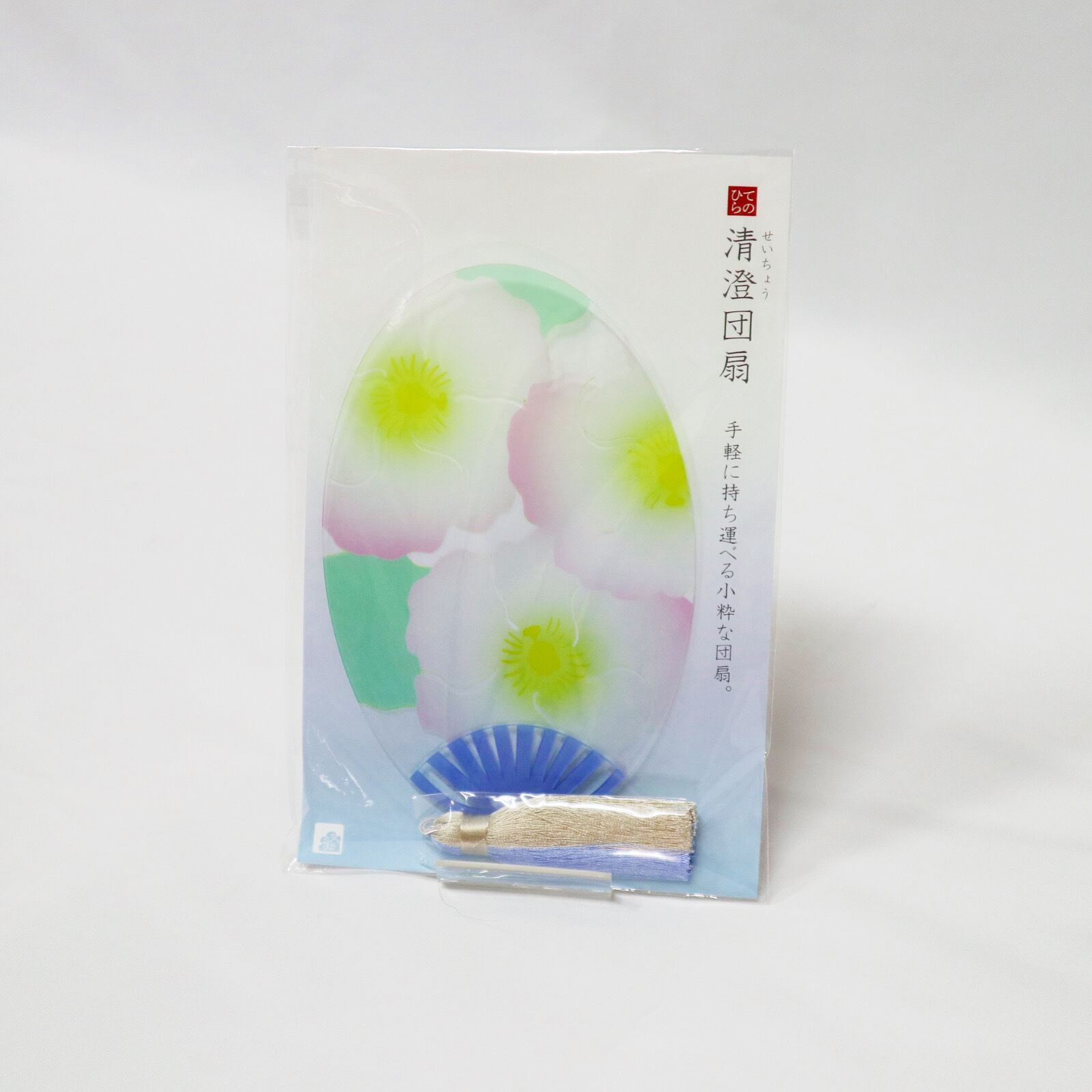 夏の透明うちわ クラゲ | Asahiya‐きものと和のお店‐
