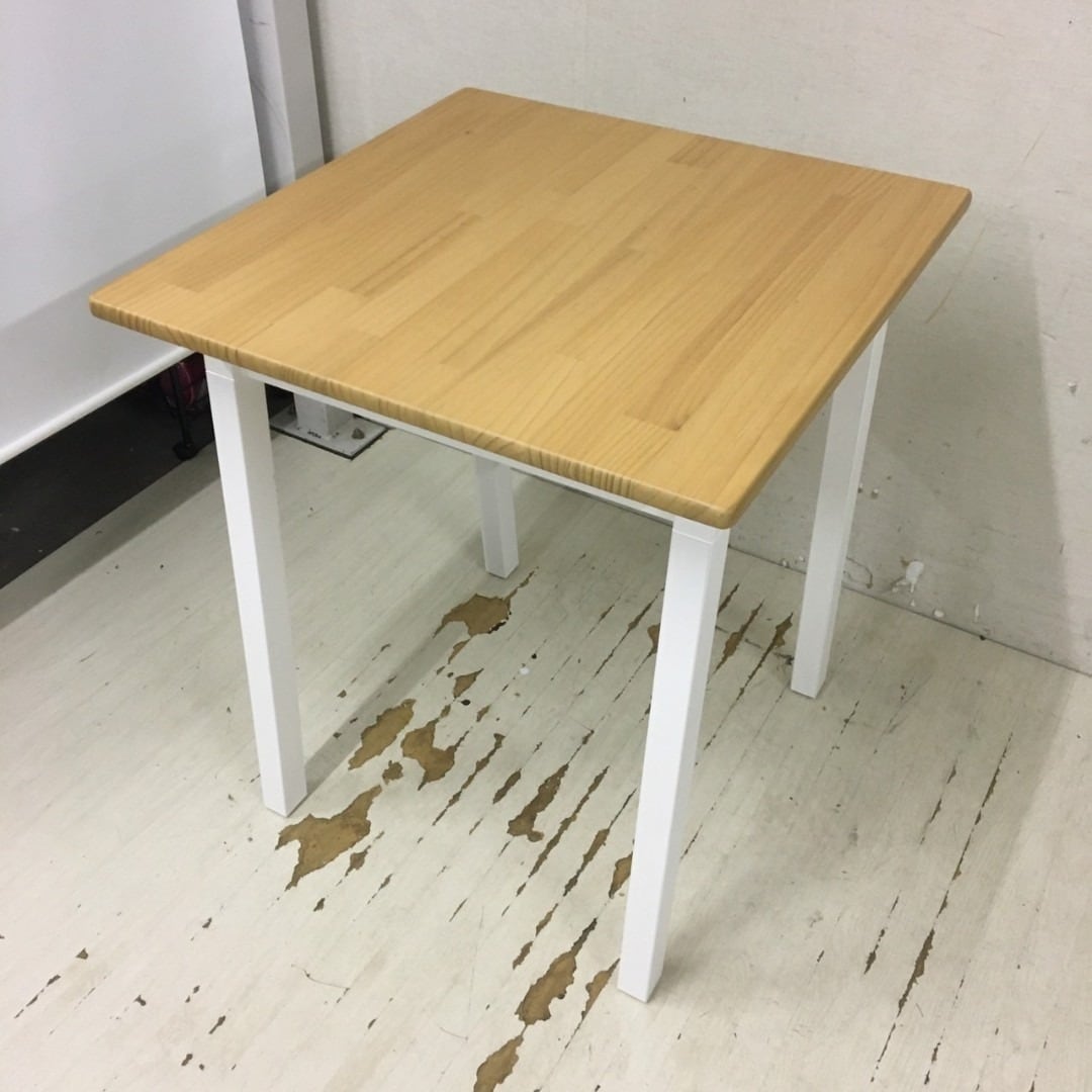 25078 正方形ダイニングテーブル 幅65cm IKEA PINNTORP | リサイクル