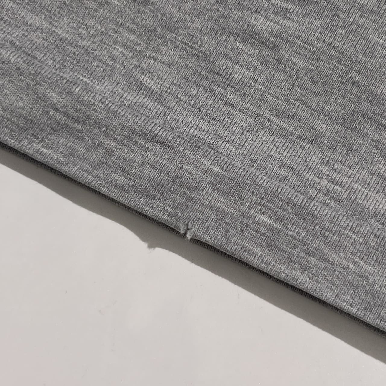 Papas パパス ヘンリーネック 半袖 Tシャツ L/グレー系 メンズ