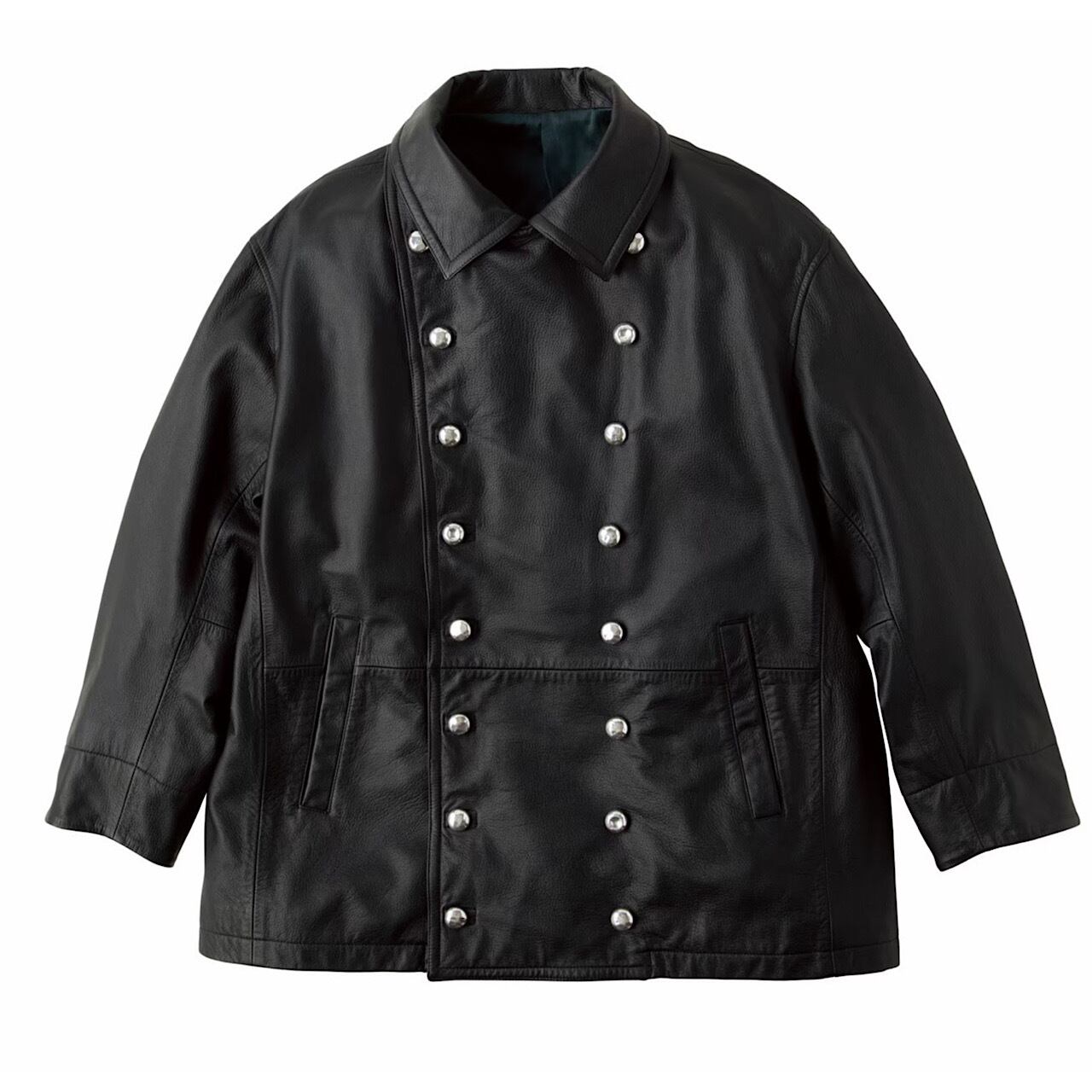 DEERSKIN ANCHOR JACKET W/SILVER BUTTONS | 【OFFICIAL】PORTER  