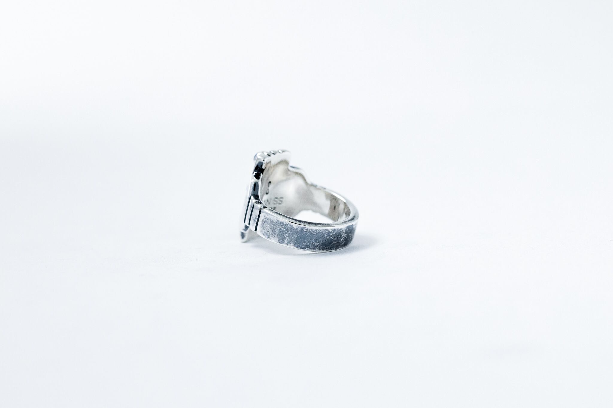R-074 SV ラピスラズリ付き Brick ring【Rectangle】 | WAKAN SILVER