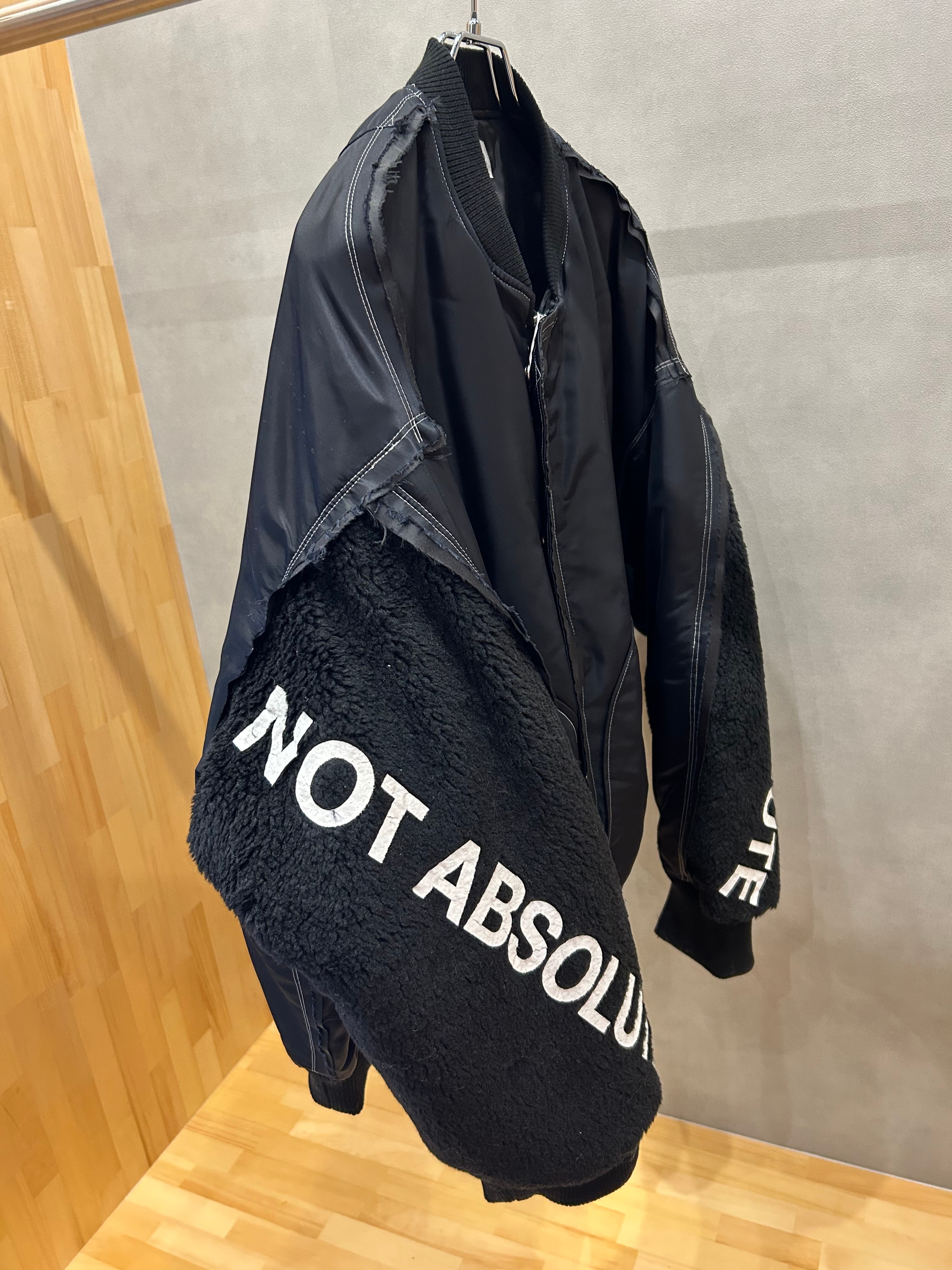 DISCOVERED ディスカバード】BOA SLEEVE MA-1 BLACK | delhezi DISCOVERED ディスカバード】BOA SLEEVE MA-1 BLACK | delhezi