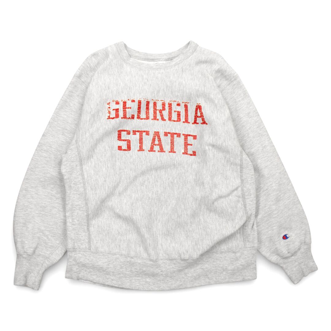 トップス 古着 90s USA製 Champion Reverse Weave Oatmeal Grey